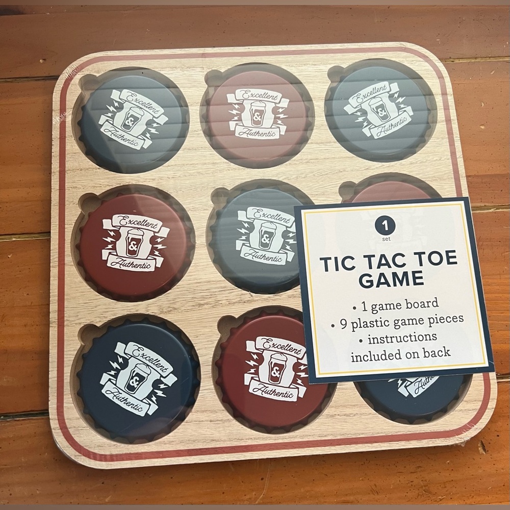 Target Wooden Tic Tac Toe Game